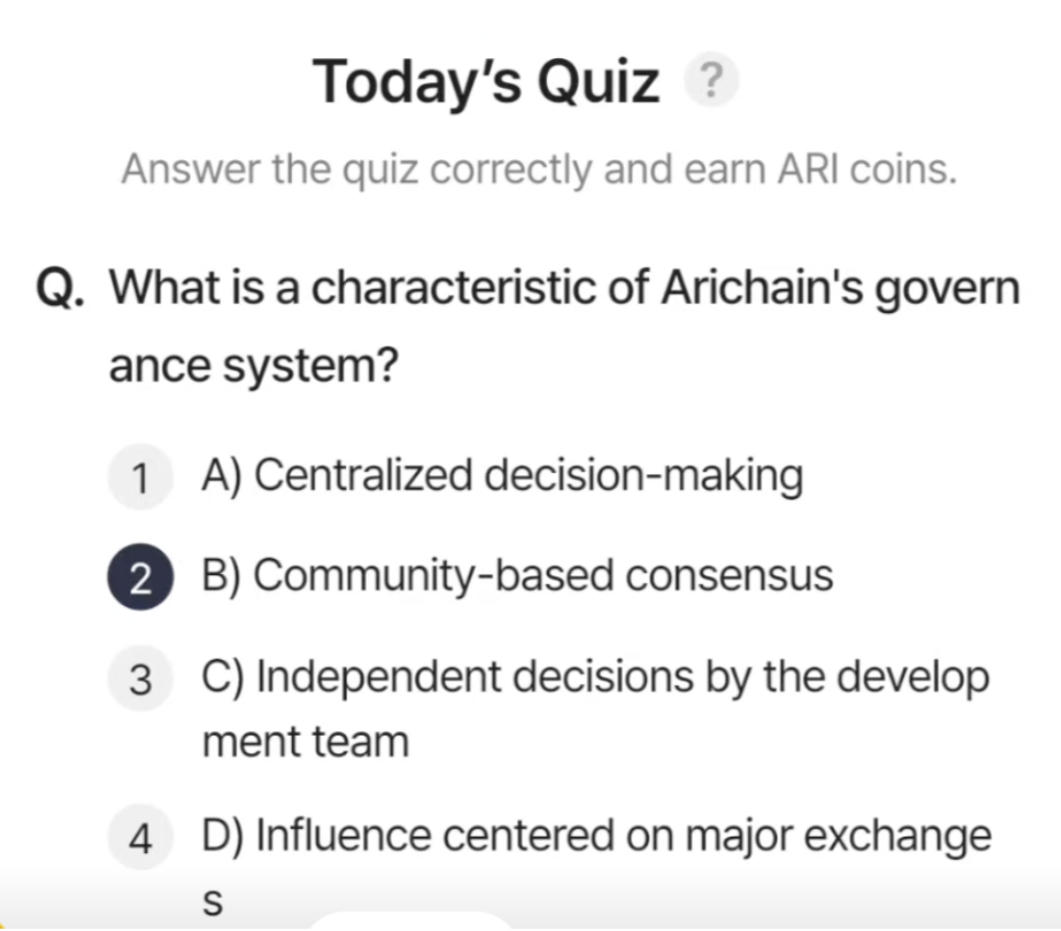 ARI Wallet Daily Quiz Answer 26 May 2025 (AriChain)